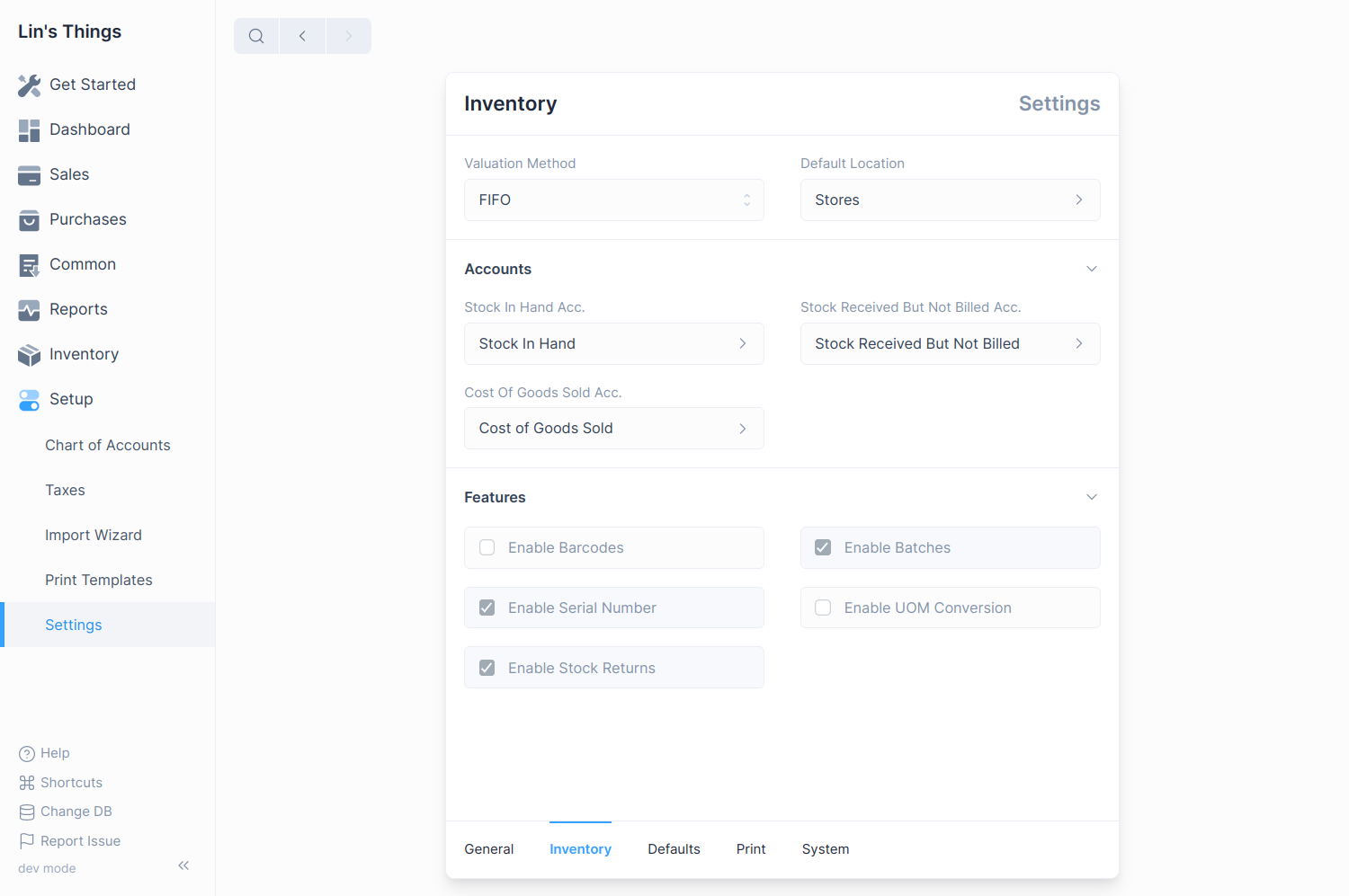 Journal Entry Screenshot