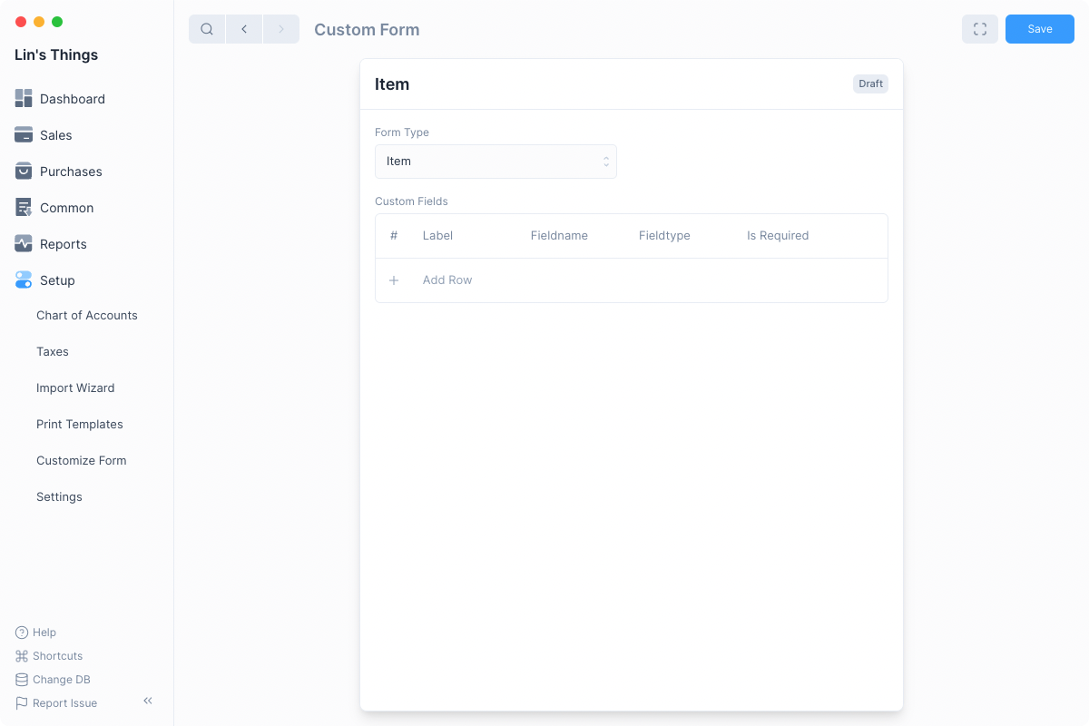 Journal Entry Screenshot