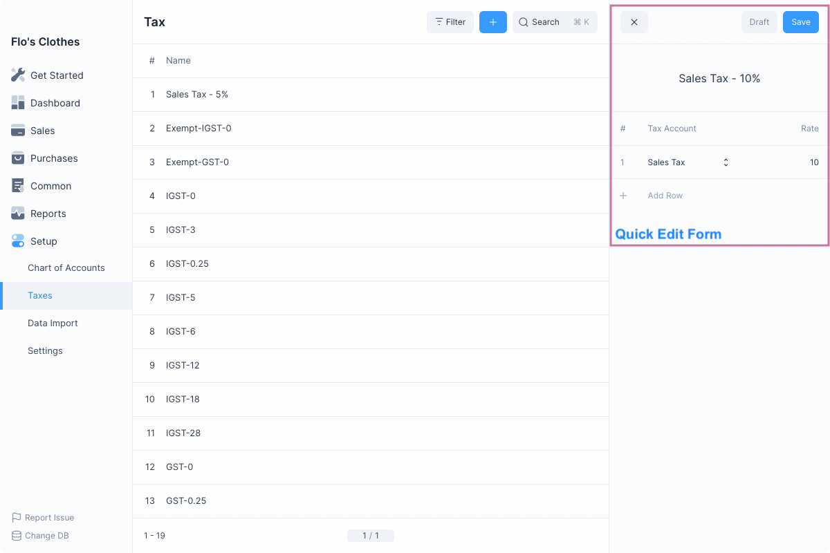 Journal Entry Screenshot